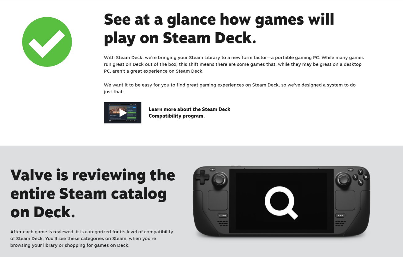 Which Games Run on a Steam Deck? Valve's Rating System Will Help You Find  Out