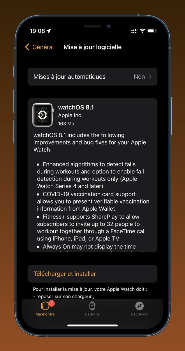smartechdaily's tweet image. أبل أطلقت تحديث #iOS15.1 Rc و #watchOS8.1 Rc للمطورين