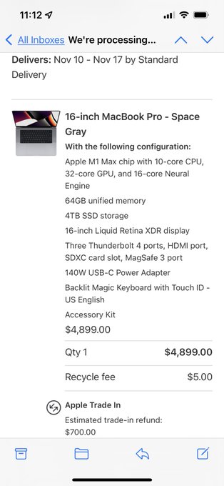 The most expensive computer I&rsquo;ve ever bought 🥲 https://t.co/6Fq21al6jM