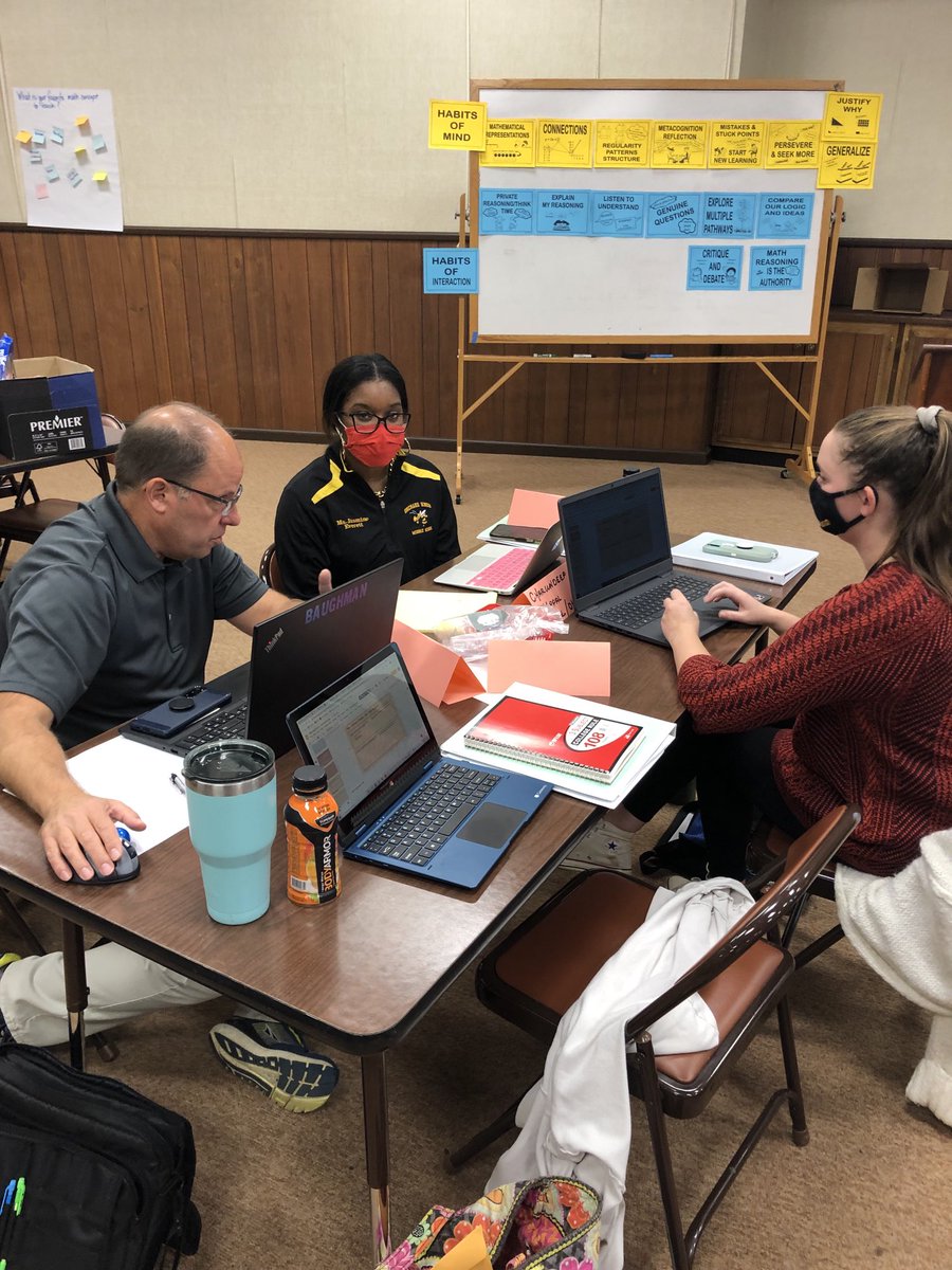CherylZiegler8's tweet photo. Great day of professional learning as MS math teachers dig into the math using HOM/HOI #hcs_math @TDGMath @shellyallenga https://t.co/ft94BaLR6f
