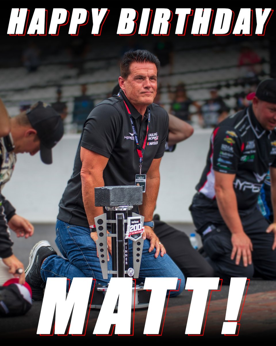 Kaulig Racing (@kauligracing) on Twitter photo Retweet to help us wish <a href="/MattKaulig/">Matt Kaulig</a> a Happy Birthday! ๐
Have a great day, bossman! ๐ Retweet to help us wish <a href="/MattKaulig/">Matt Kaulig</a> a Happy Birthday! ๐
Have a great day, bossman! ๐
