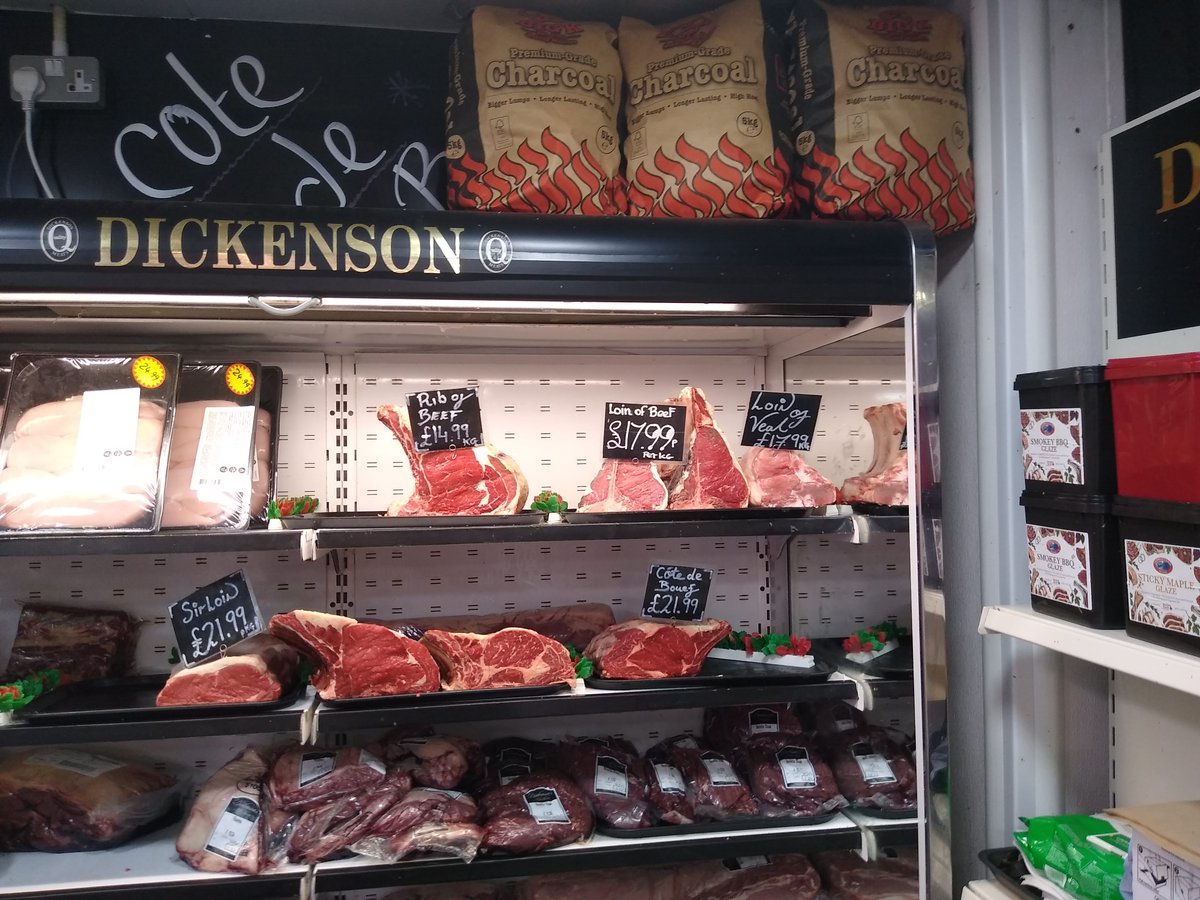 NorthEndRdMrkt's tweet photo. Top to toe eating at Dickenson quality meats in @NorthEndRdMrkt
From #pigears & #tripe to #cotedeboeuf Why not pop in & say we sent you
Great selection, quality & prices unaffected by works to improve the market
@LBHF #makingamarketfitforthe21stcentury https://t.co/2ZhUiTj3sD