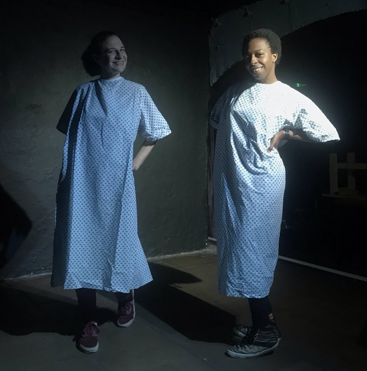 KiboProductions's tweet photo. Woman, a Choreopoem (or, That Time Michelle Obama & I had Da Hong Pao tea) by Catalina Florescu dir by @LenyaZ featuring Anca Vaida and @RomaynRose opens tomorrow night at the Barons Court Theatre! #rebootfest #choreopoem https://t.co/PSjR0dsWCs