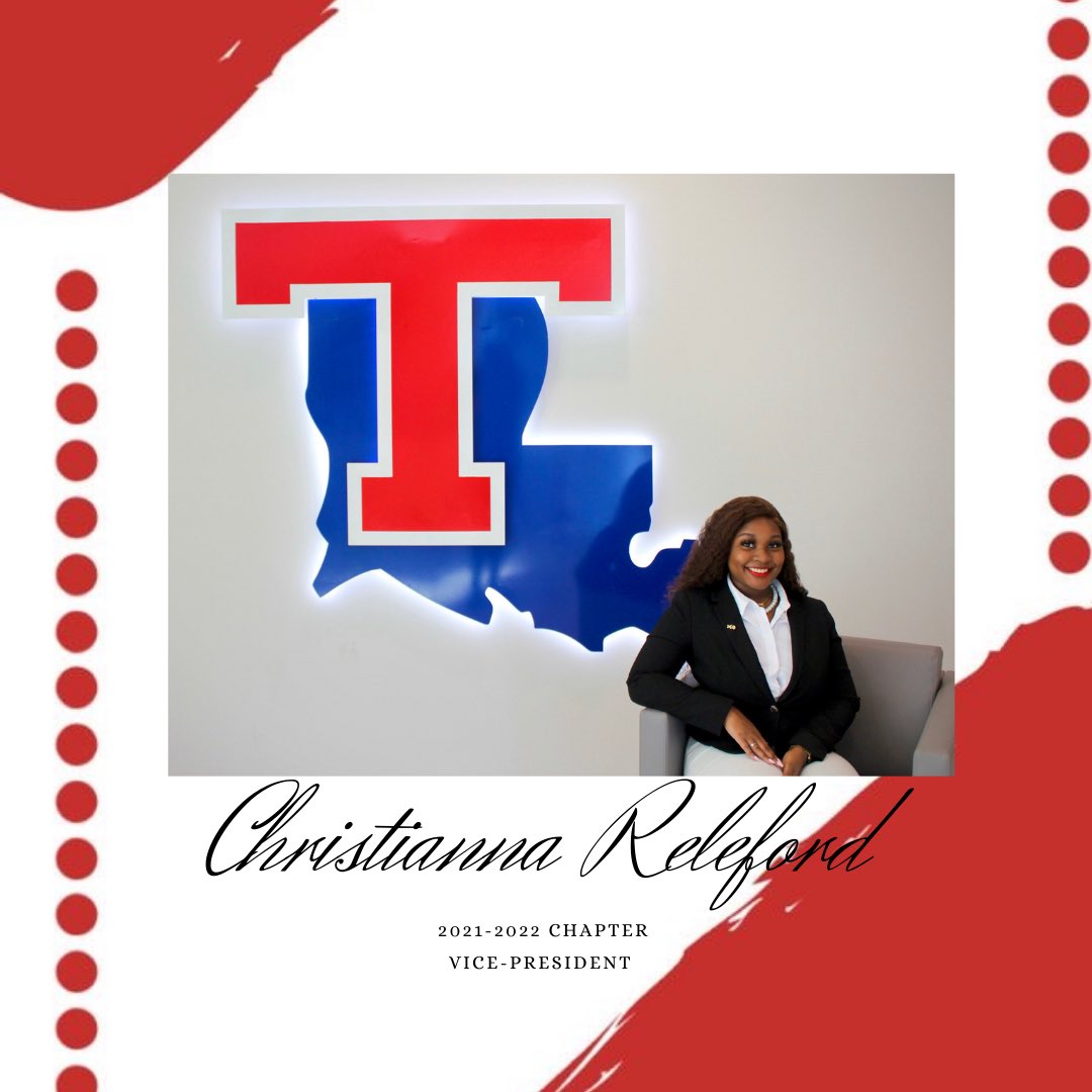 LaTechDeltas74's tweet photo. Continuing our Who’s Who of Kappa Chi, today’s introduction will be our Chapter Vice President Christianna Releford. https://t.co/GDJlAN2Mnj