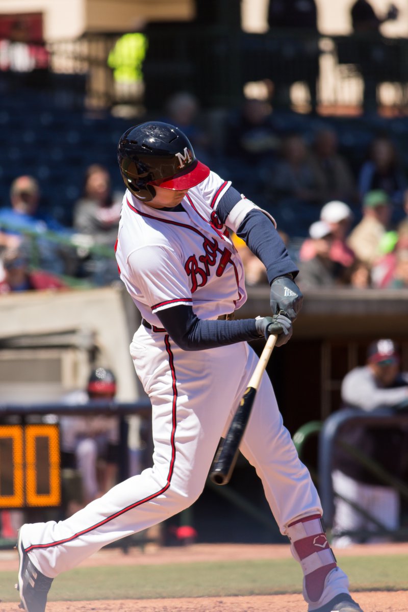 kaotate's tweet photo. Dude has come a long way from 2018 when he'd mug for me at @mbraves games. @austinriley1308 

@RachRichlinski @BravesStats @BravesReddit @BravesMILB @BravesGasm @smashIanta @BravesAshland @RileysRakes @JDunnah https://t.co/3WPWqjKonW