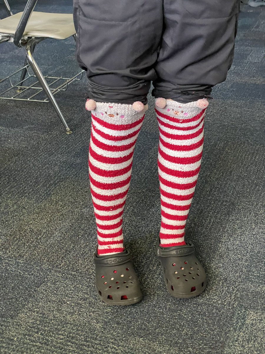 DollingerMath's tweet image. My student’s fashion is on point!