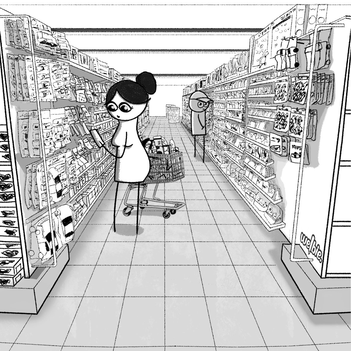 welbie_'s tweet photo. You stroll down the aisle picking up groceries and truly, it’s beautiful. Banana, milk, blue berries - ingredients for a milkshake. Wait, are you flirting? Is this an invite? RSVP yes, because your milkshake is  bringing this boy to your yard. I see You, stranger. https://t.co/IAgnK3194m