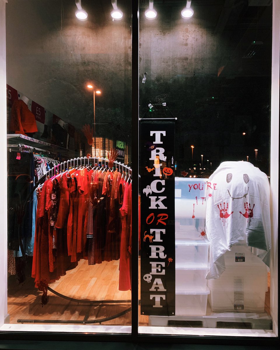 Halloween is nearly here, we only have friendly ghosts do not fear #hull #anlaby #charity #halloween #fashion