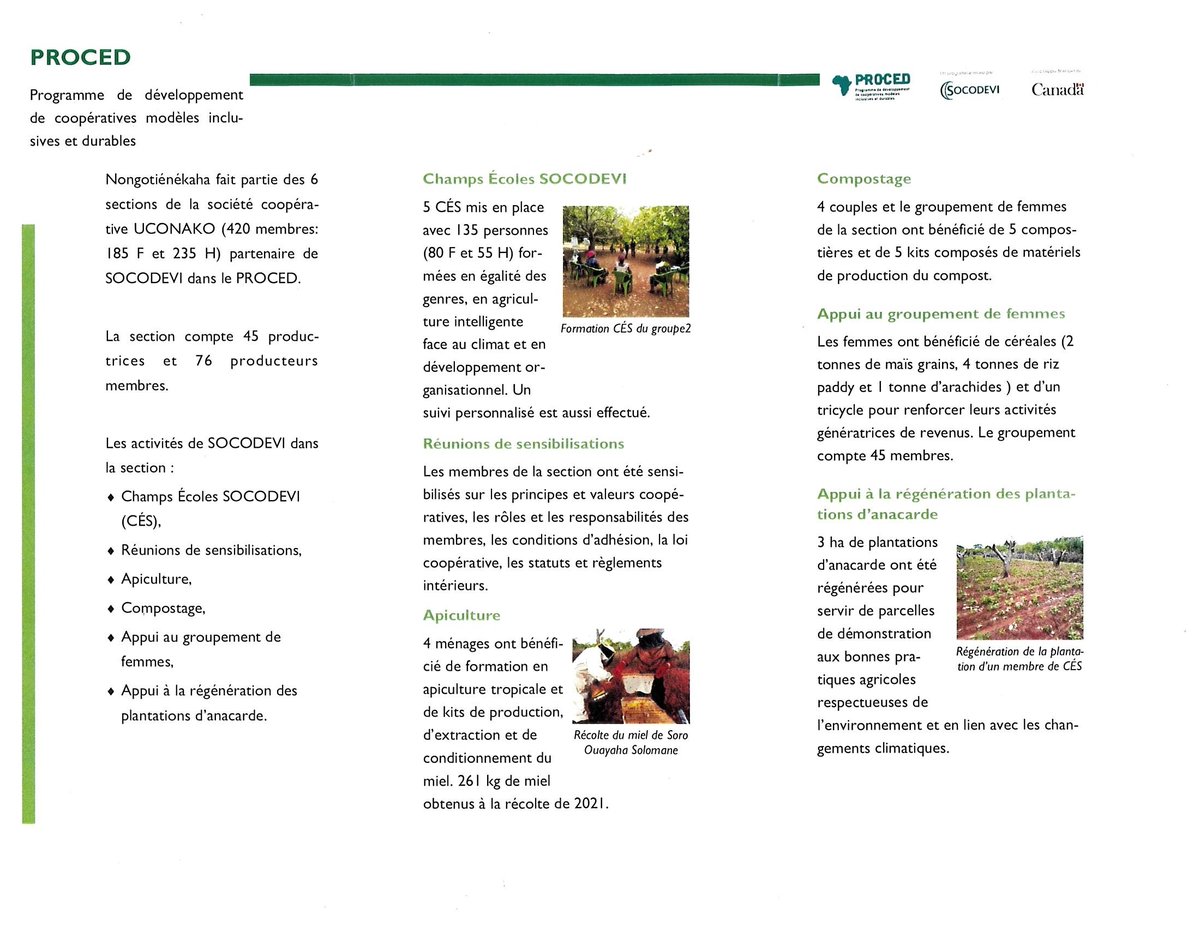 NGesnot's tweet photo. Début de mission à Korhogo #cotedivoire .Visite du Programme Développement de #cooperatives modèles, inclusives&durables (https://t.co/lhnLuJT0bK)@DevCanada par @SOCODEVI .J'ai vu des #femmes qui prennent leur place ds leur communauté &une communauté qui avance.@AmbCanCI #Canada https://t.co/aToofuqG3E