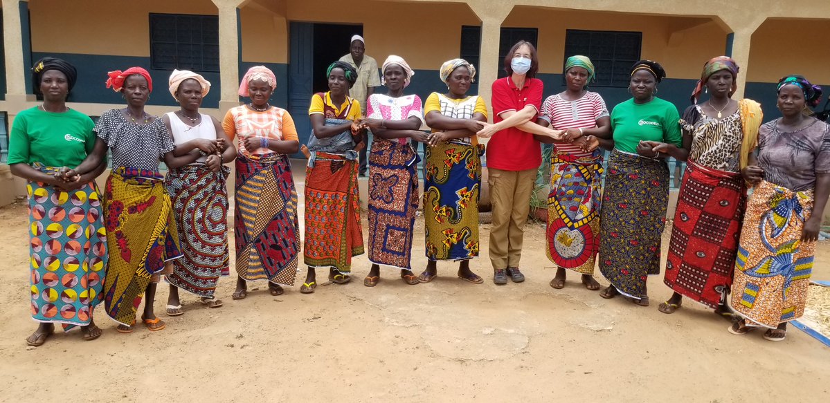 NGesnot's tweet photo. Début de mission à Korhogo #cotedivoire .Visite du Programme Développement de #cooperatives modèles, inclusives&durables (https://t.co/lhnLuJT0bK)@DevCanada par @SOCODEVI .J'ai vu des #femmes qui prennent leur place ds leur communauté &une communauté qui avance.@AmbCanCI #Canada https://t.co/aToofuqG3E