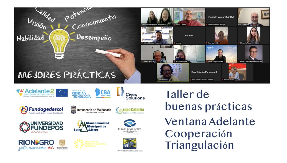 CivesSolutions's tweet photo. Está semana se realiza el taller de buenas practicas!
"Ciudades Inteligentes en Latinoamérica y el Caribe
para la gestión del desarrollo local sustentable"
#Austria #Cordoba #rionegro #CooperaciónTriangular #civessolutions
#Agenda2030 #ODS11y8 #mincytcordoba https://t.co/xvt1K3taYW