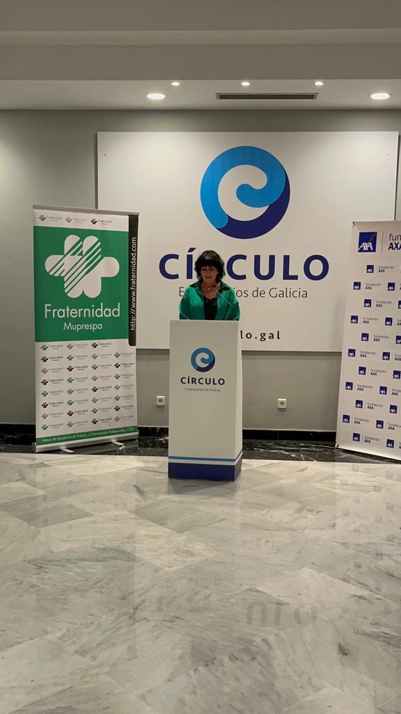 Un lujo estar en #Vigo para inaugurar la #Exposición #CartelesPRL_FM en un entorno como el <a href="/circulogalicia/">Círculo Empresarios de Galicia</a>, preocupados y ocupados por la #Salud y #Bienestar laboral como las Mutuas