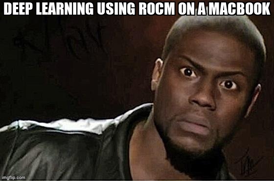 askubuntumemes's tweet image. Deep Learning using ROCm on a MacBook askubuntu.com/questions/1370… #dualboot #macbook #amdgraphics