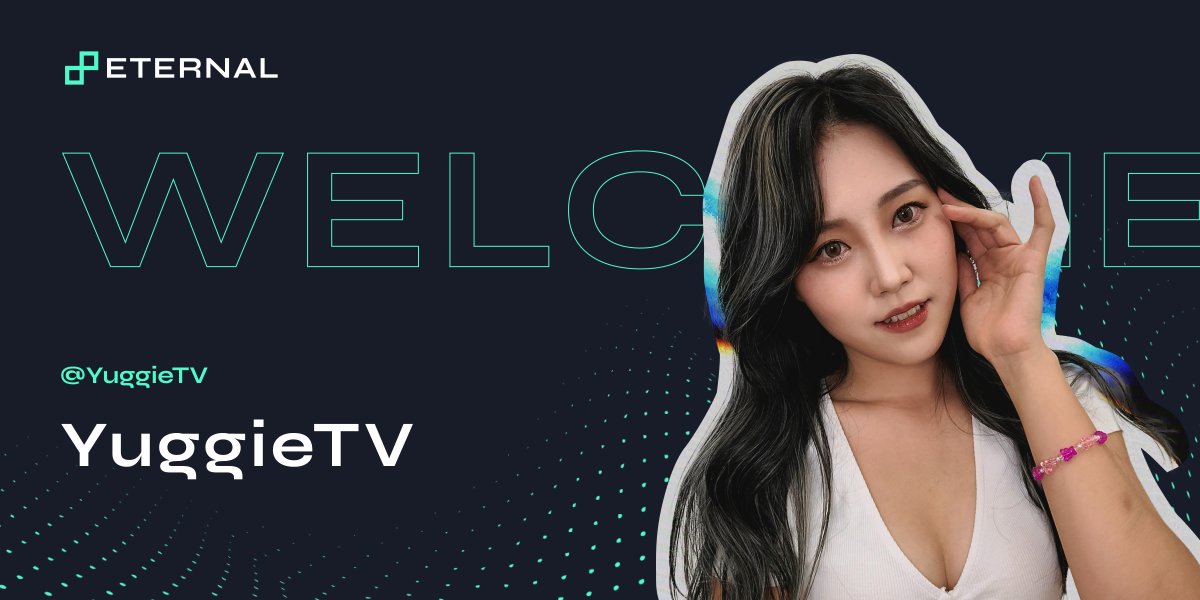 Warm welcome to our newest partnered creator <a href="/Yuggietv/">yuggie</a> for Eternal!

❄️ Yuggie’s moments will be a part of the Special Pack Drop this Friday Oct 22 @ 10 AM PST! 

💎 Come hang with us in our discord:
discord.gg/invite/eternal…

✨Don’t miss out !