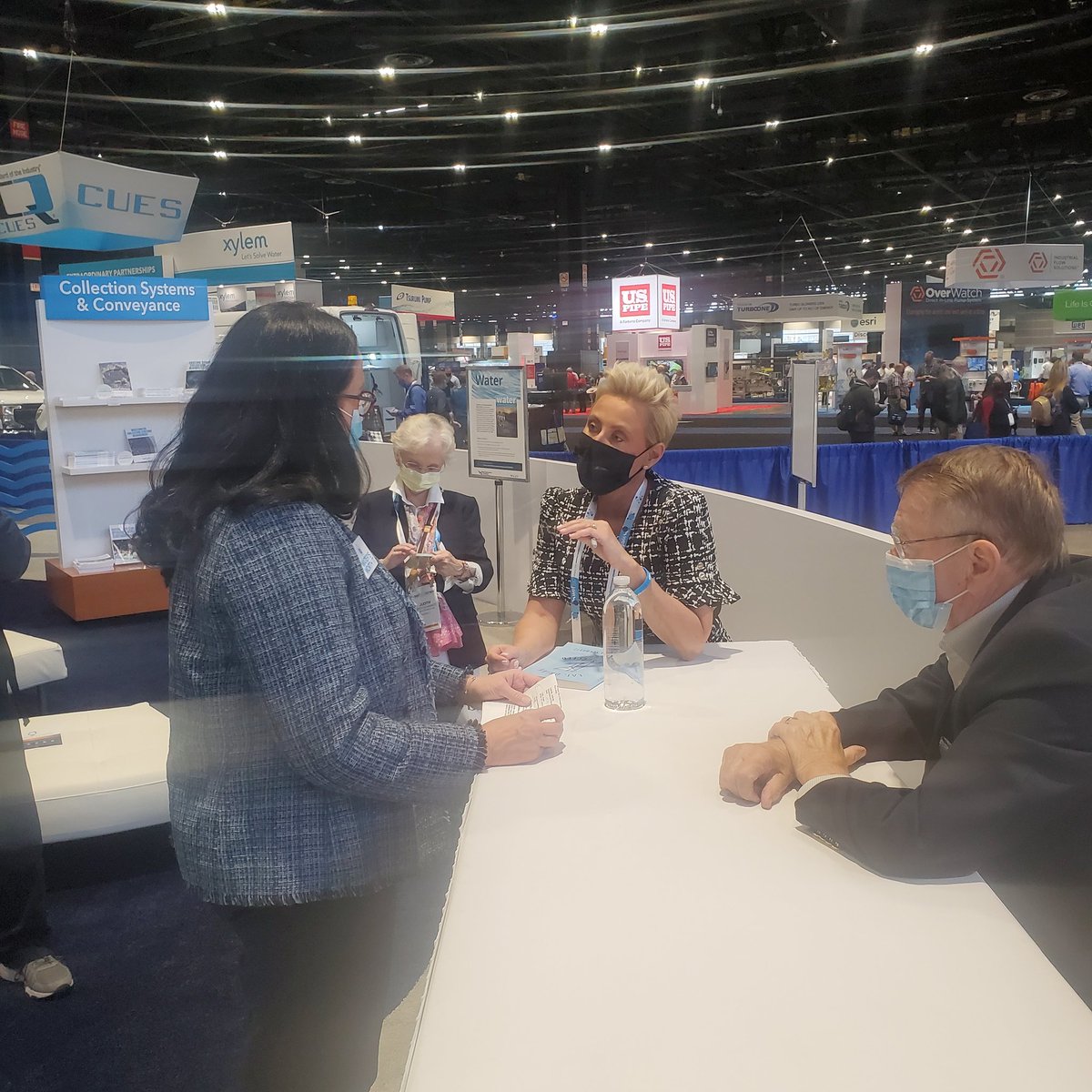 OGS speaker <a href="/lauraschwartz/">Laura Schwartz</a> is in the bookstore signing copies of her book, Eat, Drink &amp; Succeed! #weftec #WEFTEC21 #WEFTEC2021 <a href="/WEFTEC/">WEFTEC</a>