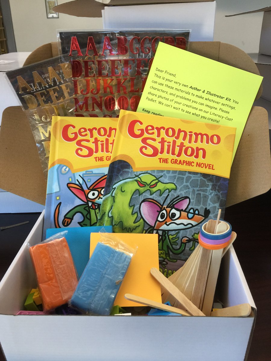 ARCAppstate's tweet photo. Has everyone received their Author's &amp; Illustrator's Kit? Guess what happens next? Author, illustrator, and @OrigamiYoda  creator, Tom Angleberger is visiting Literacy-Cast tomorrow!!! #wewritethebookswewanttoread https://t.co/PWqzwwXxVe