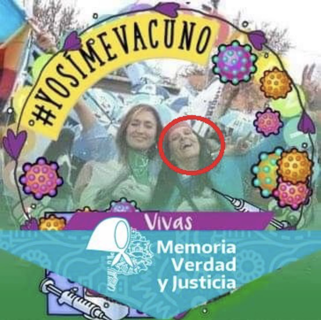 inakiigutierrez's tweet photo. Que todo el país conozca su cara. Ella pisó y pateó las piedras en honor a los fallecidos. María Delia Redruello, militante de La Cámpora. https://t.co/RmN1Wu7tia