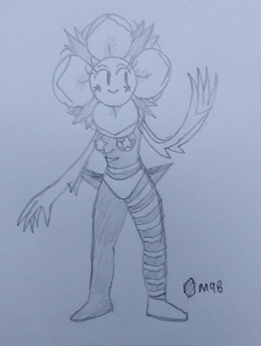 Memphis98NT's tweet photo. Purple Star sketch 🌸🐇
#OC #PepperRose #M98 https://t.co/ruStxn7Xsf