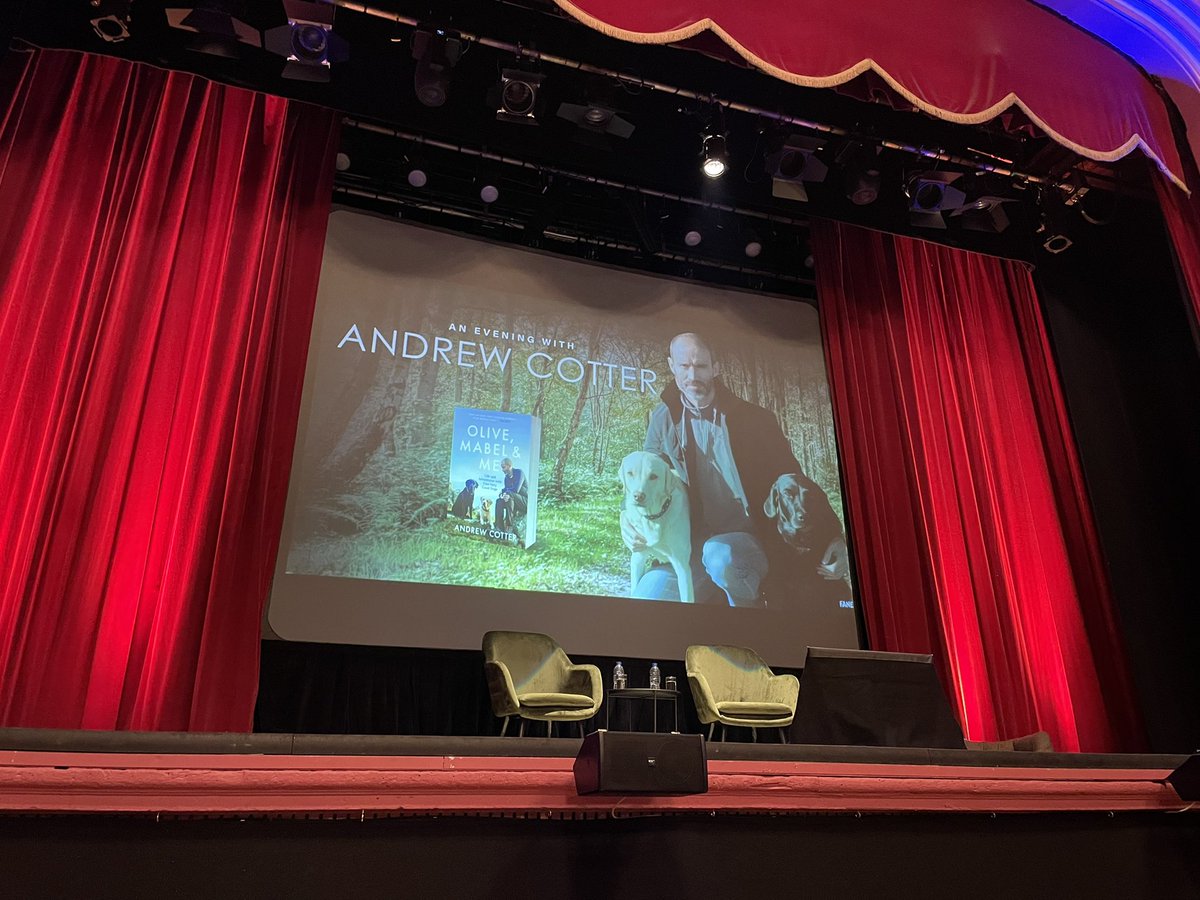 Very excited to be in front row seats <a href="/MrAndrewCotter/">Andrew Cotter</a>
