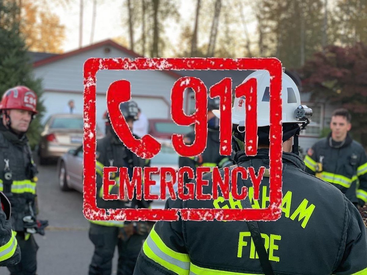 ⚠️‼️South Sound 911 is experiencing a major outage and is unable to receive 911 calls. If you’re experiencing a fire or medical aid emergency in our District please call us directly at 253-548-2545. ☎️ #Alert #911outage