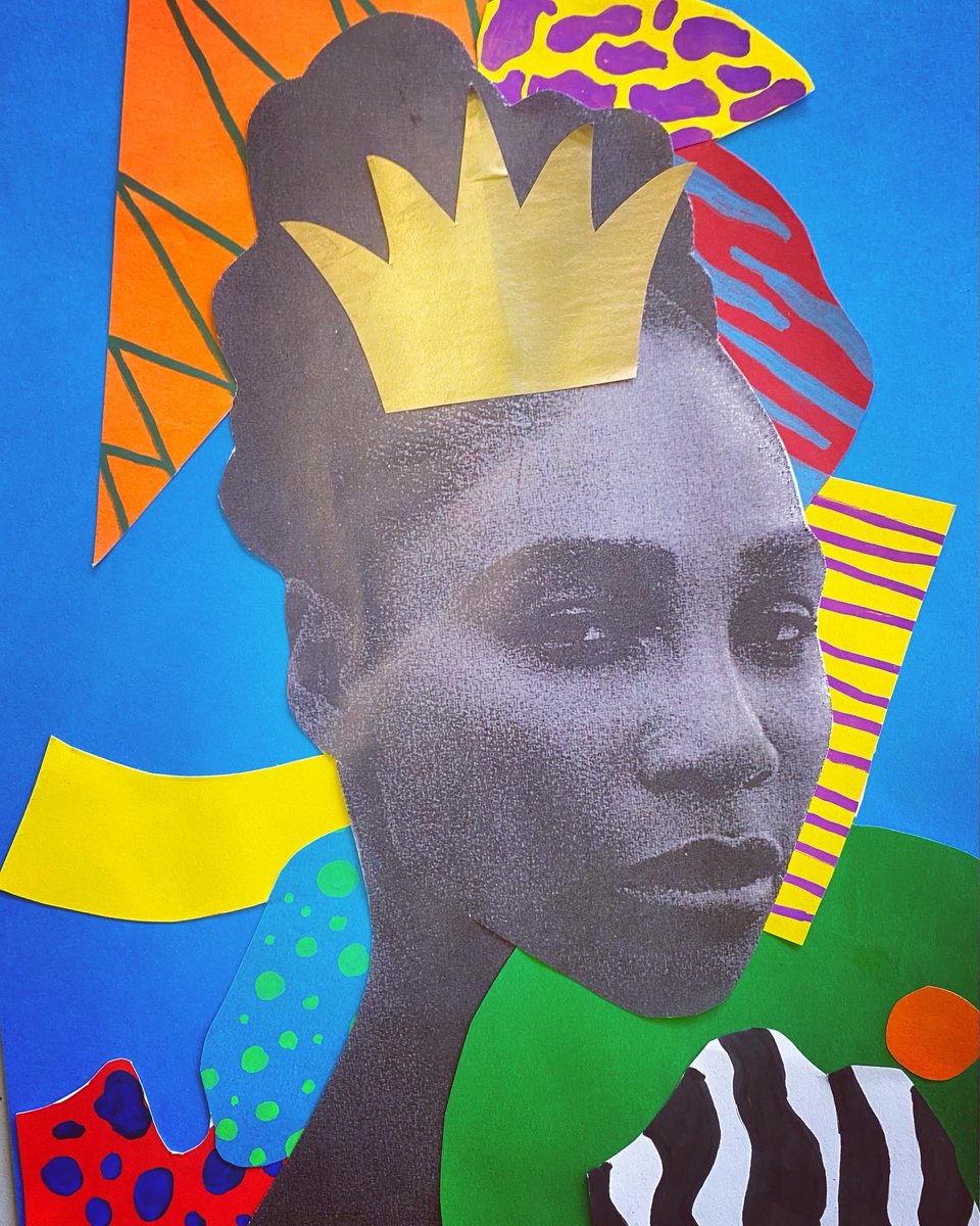 HarrisLowe_arts's tweet photo. Another great entry for our BHM postcard competition! Bowe in yr7 is celebrating Serena Williams in the style of Temi Coker. #nw10 #harlesden #kensal #secondary #InspireKids #LoveWhatYouDo #CCA @Capital__City #ArtSchool #ArtSpecialism #BHM #blackhistorymonth https://t.co/DaF7gQ67uK