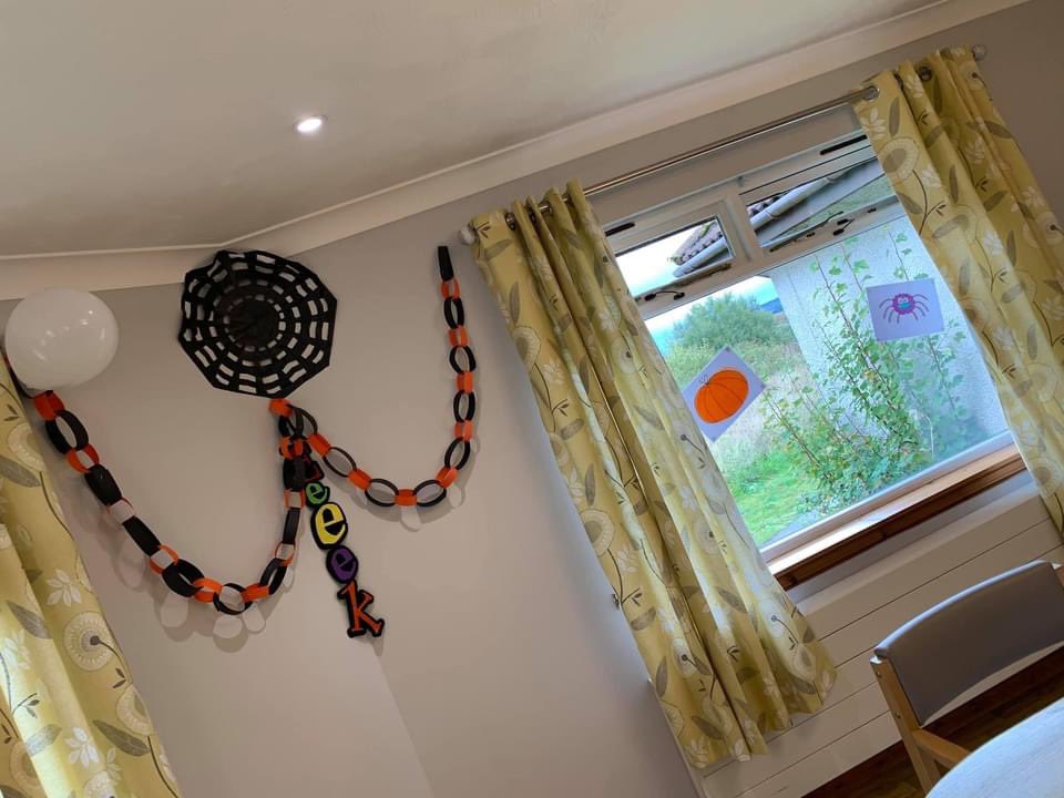 It’s officially Halloween month at Heatherfield 🎃 👻 🧙‍♀️ 🧟‍♀️ 🧛‍♂️ <a href="/HolmesCareGroup/">Holmes Care Group 💚</a> #halloween #spooky #halloweendecor #witches #ghosts #cousinit #bats #pumpkin