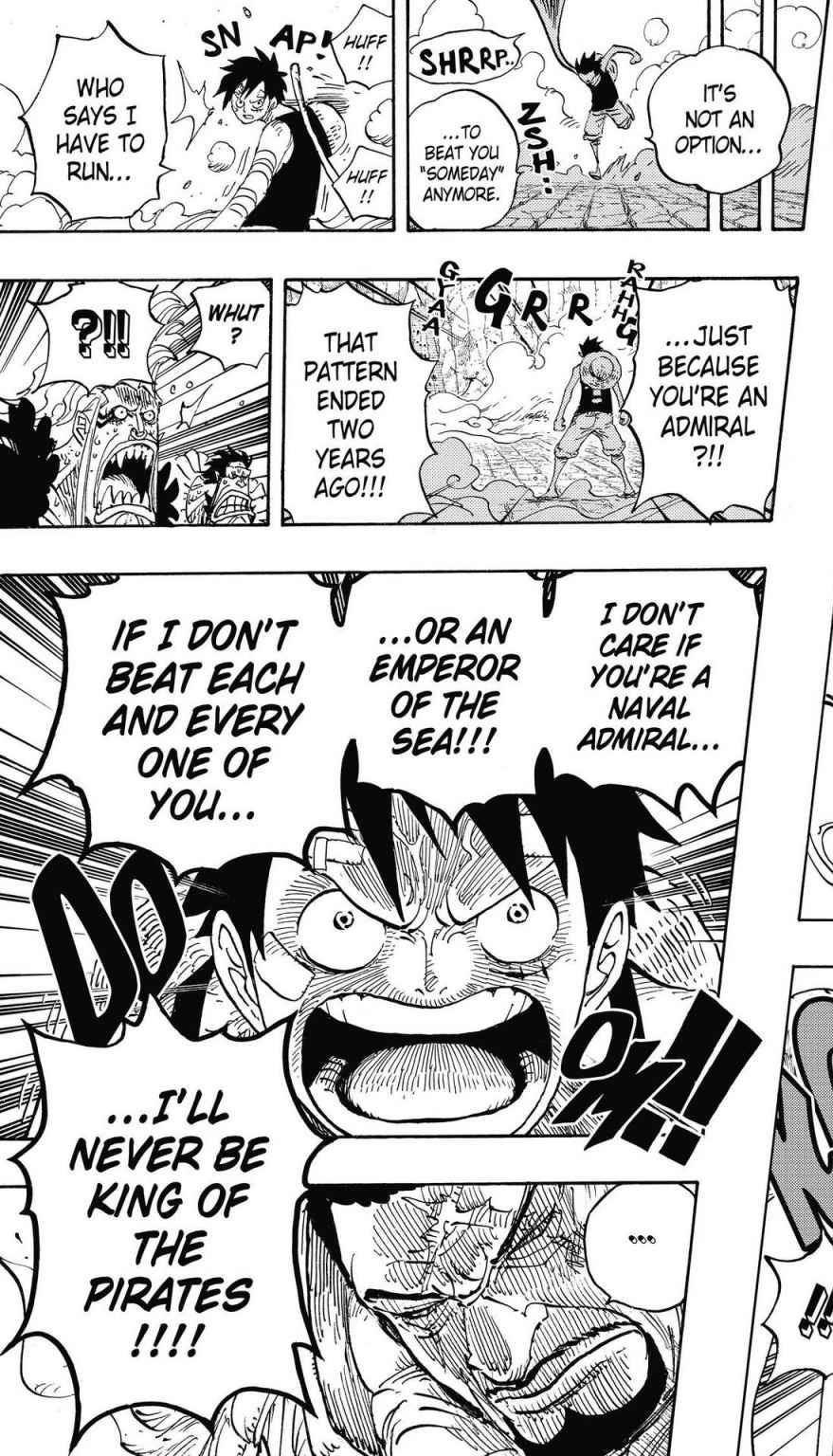 Daily reminder that croc lost to pre gear luffy : r/Piratefolk