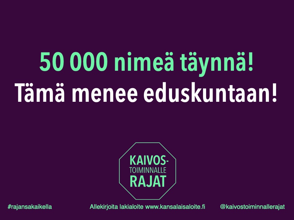 Saimaa Ilman Kaivoksia tweet media
