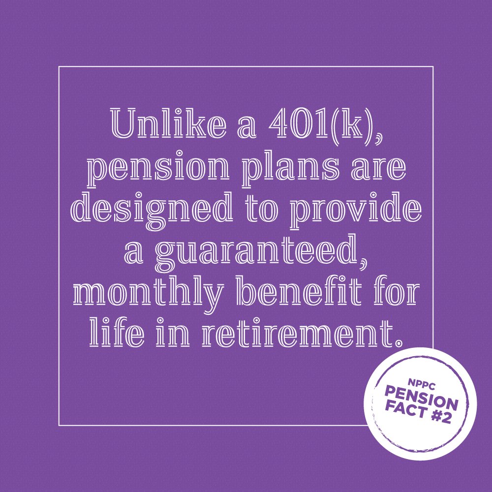 IARetirement's tweet photo. This Retirement Security Week, remember that pensions provide a guaranteed, monthly benefit for life. #ProtectPensions https://t.co/LG2yorUOkc