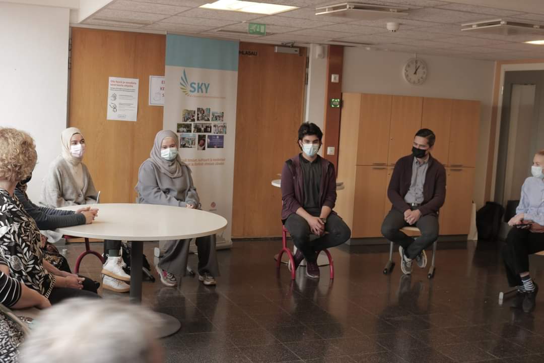 skysuomi's tweet image. Live Library Post!
Amid the youth peace week, we were able to hear three stories of immigration to Finland, unbelievable achievements, and future hopes by the young speakers! 
#livelibrary
#sky