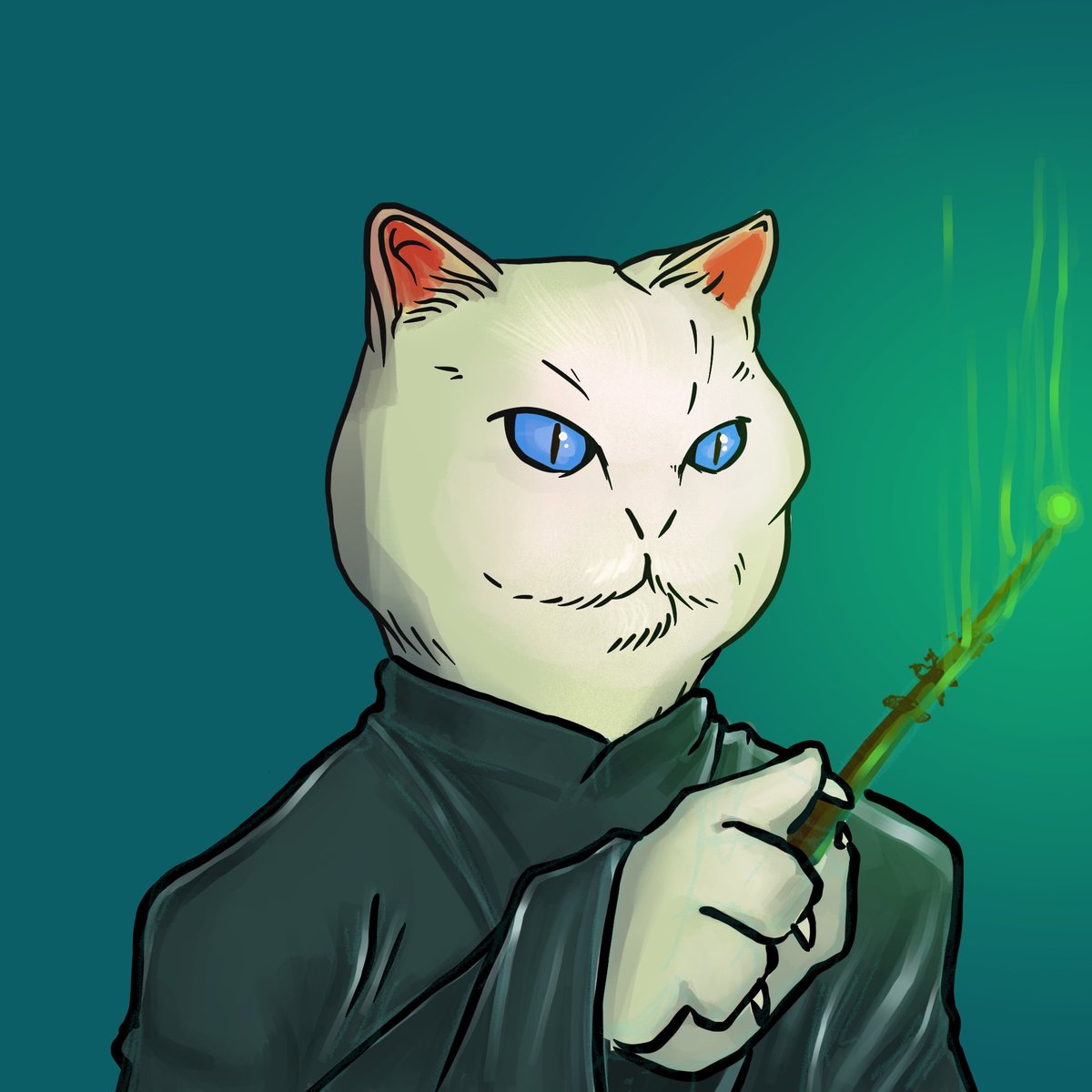 dopecat069's tweet image. ✨Voldemort inspired Auction✨

‼️3 out of 3 Auction ‼️
Starting Bid: 100A min 10A increment 
Ends: 7PM EST

“Avada Kedravrameow” 🪄🪄🪄

#DopeCats
#AlgoNFT
$Algo

Reply your offers below this thread ⬇️⬇️⬇️⬇️⬇️⬇️⬇️⬇️⬇️⬇️⬇️⬇️