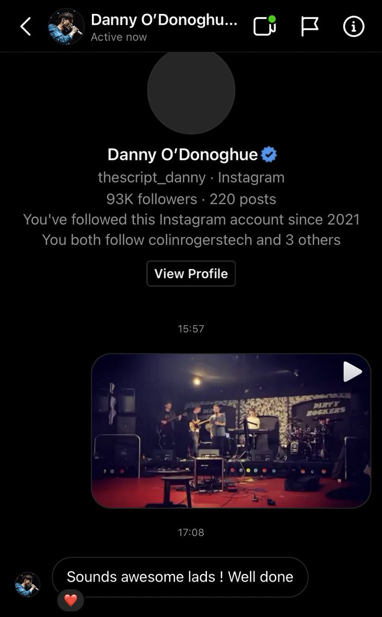 Scripted_UK's tweet image. Always nice to be approved by the frontman of the band you are Tributing. Thanks @TheScript_Danny  ❤️❤️ #TheManWhoCantBeMoved #TheScript #Scripted #TheScriptTribute #Tributeband @thescript