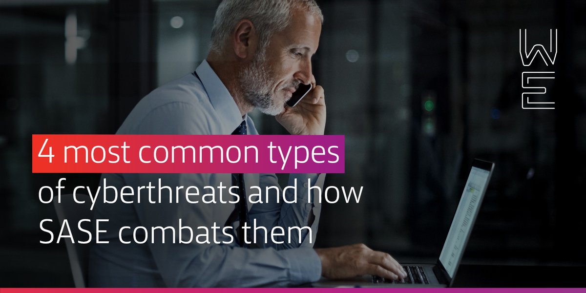 Cyberattacks are a common fear for all organizations. Learn the names of the threats to look out for, and how one cybersecurity solution is taking them all down. #TeamWE okt.to/r7mMLC