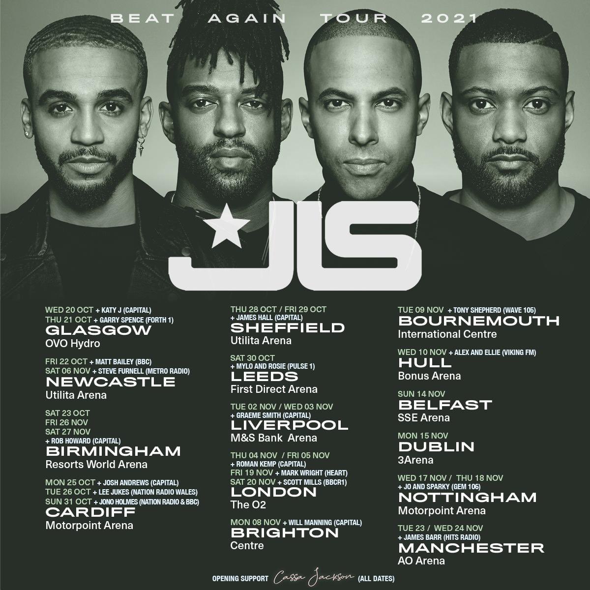 Oritse's tweet photo. 48hrs it begins ⏰

#BeatAgainTour
#JLSreturns
#GratOtude 
💙❤️💚💛 https://t.co/NrLGheEKNW