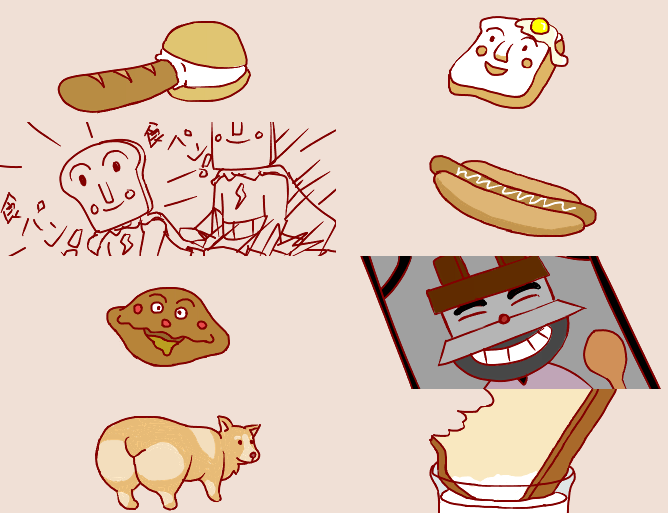 アンパンマンのtwitterイラスト検索結果