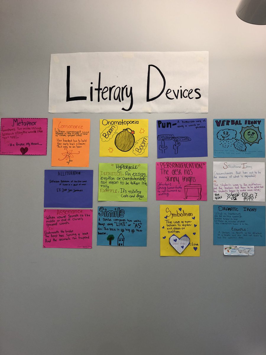 missaviles_'s tweet image. Students showed off their mastery of literary devices and artistic skills with these flyers for our class #writingdevelopment #ells  #mphs