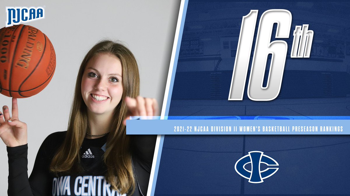 Iowa Central has received a NJCAA Preseason Ranking: 16th! The Tritons last ranking was during the 2009-10 season under Coach Carlson when Iowa Central finished 9th in the country with a 28-6 record. #TritonNation 🔱