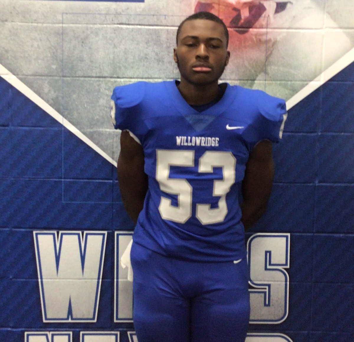 Willowridge Football (@willowridgefb) on Twitter photo Congrats to Jaden Mack for being awarded the Week 6 Special Teams POW. 
#WillowridgeEagles #BlazeBlue Congrats to Jaden Mack for being awarded the Week 6 Special Teams POW. 
#WillowridgeEagles #BlazeBlue