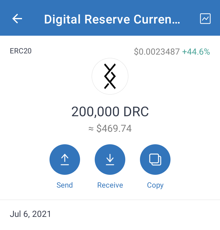 Pillarsgraphics's tweet photo. Three crypto to hold hard.
1. #BTC
2. #ETH
3. #drctoken
Is a financial Advise... https://t.co/Fp8jhmrw87