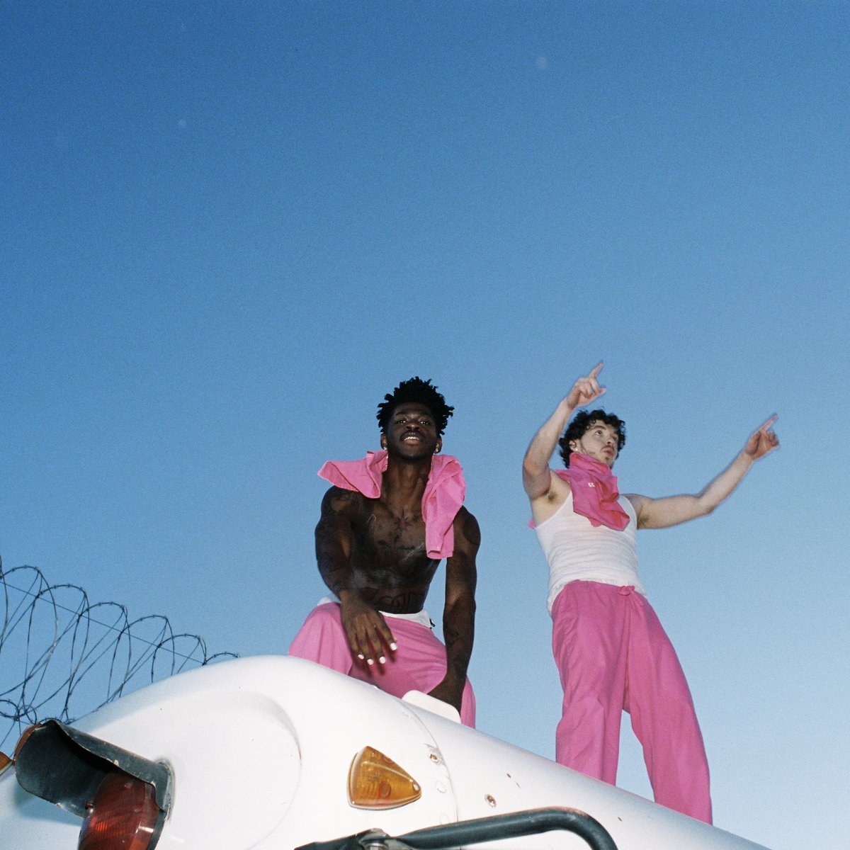 LilNasX's tweet photo. ITS OFFICIAL! INDUSTRY BABY IS THE NUMBER ONE SONG IN THE WORLD!!!!!! 🏆🏆🏆 https://t.co/ZeMFOoNytG