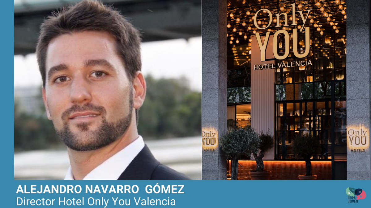 ¡Os presentamos esta a nuestro invitado esta semana, Alejandro Navarro Gómez, director del Hotel ONLY YOU en Valencia! <a href="/OnlyYOUHotels/">Only YOU Hotels</a> 🏨⭐️⭐️⭐️⭐️⭐️ 

¿Queréis conocerlo desde dentro? Entonces os esperamos ESTE DOMINGO A LAS 18:30h en <a href="/la8mediterraneo/">La 8 Mediterráneo</a> ⏰

#HaLlegadoLaHora