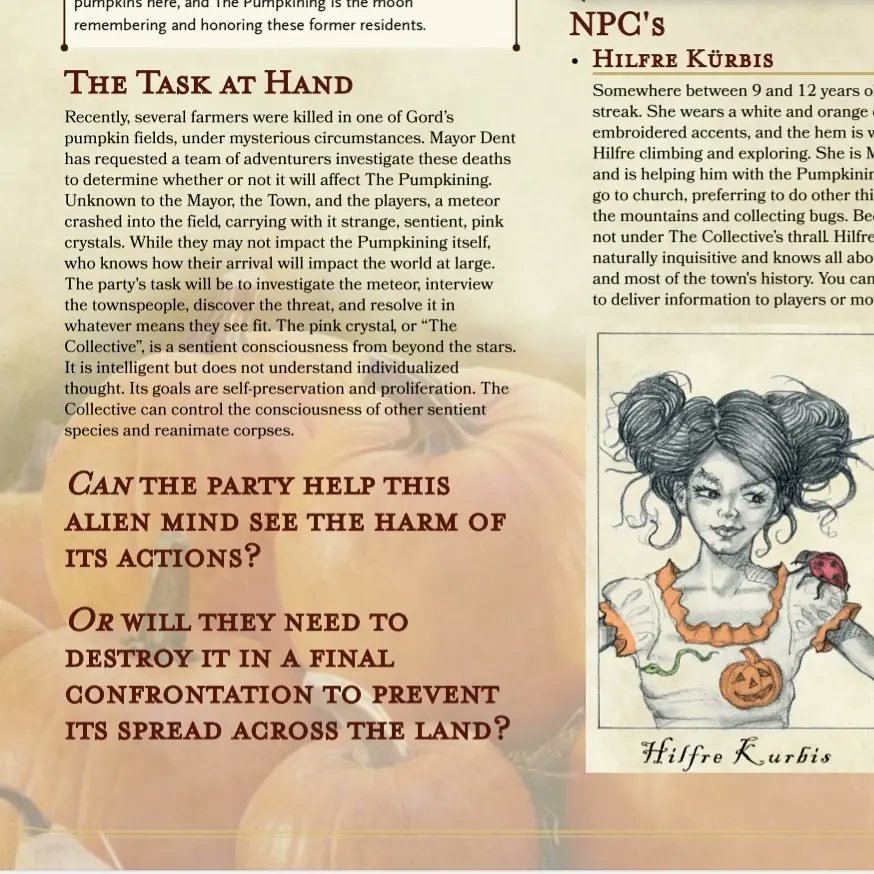 BubblingQs's tweet photo. @daneindanger Dane published is Halloween One-shot for D&amp;D 5e! Check it out!
https://t.co/UASNkMMH2L

#rpg #dnd #halloween #oneshot #spooky #ttrpg #dmsguild #publish https://t.co/UxLko7bnH4