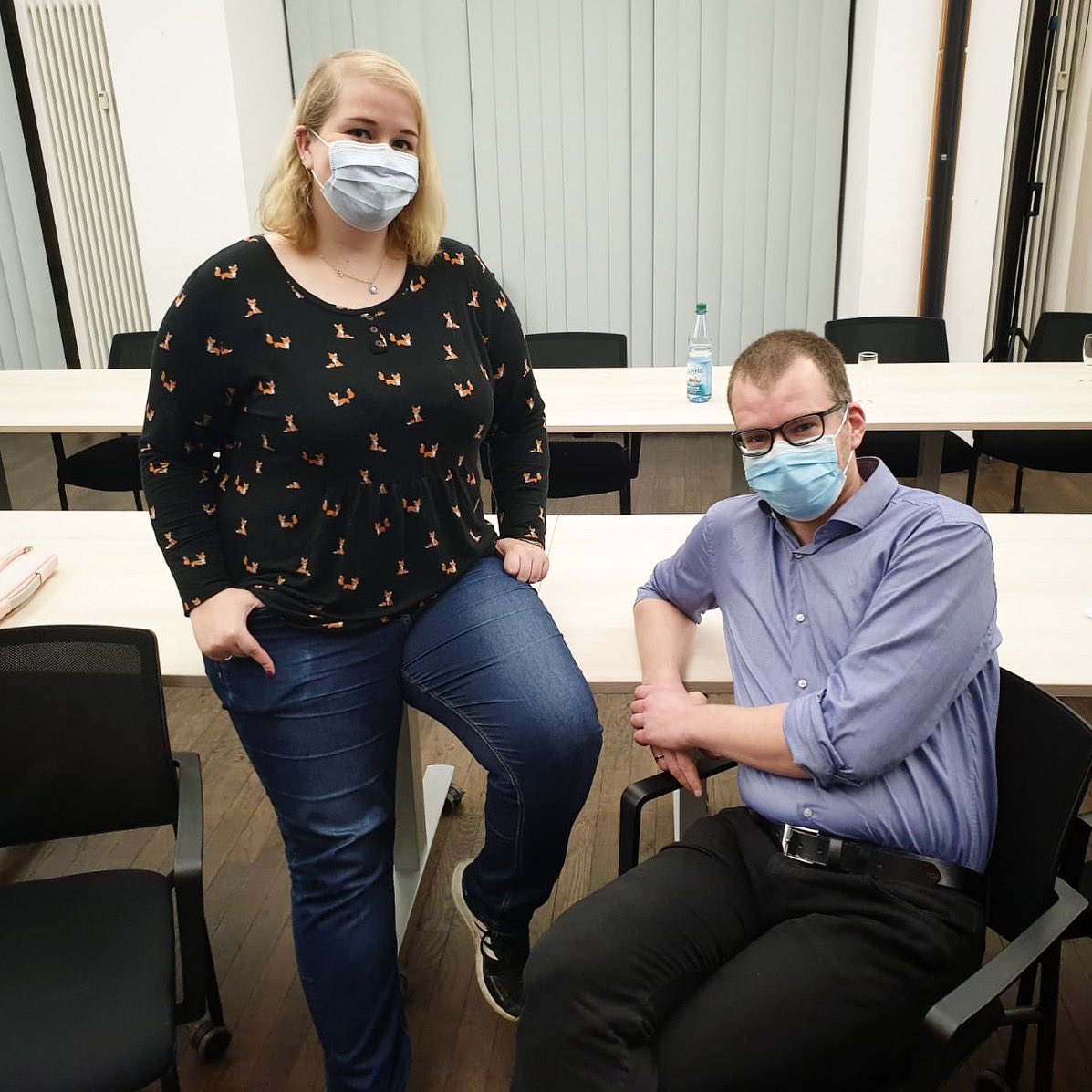 Ich stelle vor: Die beiden neuen stellv. Fraktionsvorsitzenden der SPD Fraktion in der Rostocker Bürgerschaft. (Ab 01.01.22) Rechts: Dr. Stefan Posselt Links: Moi. Ich freue mich sehr auf die neuen Aufgaben und Herausforderungen. #spd #spdmv #spdhro #kommunalpolitik