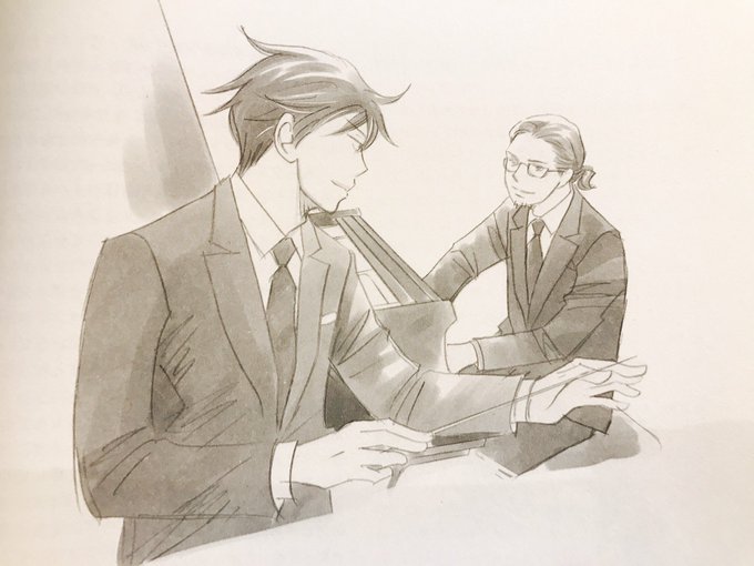 dupondts's tweet image. 二ノ宮知子先生( @nino0120444 )が描き上げた最高の1枚が、この日ついに実現！ #のだめカンタービレ #反田恭平 #ショパンコンクール