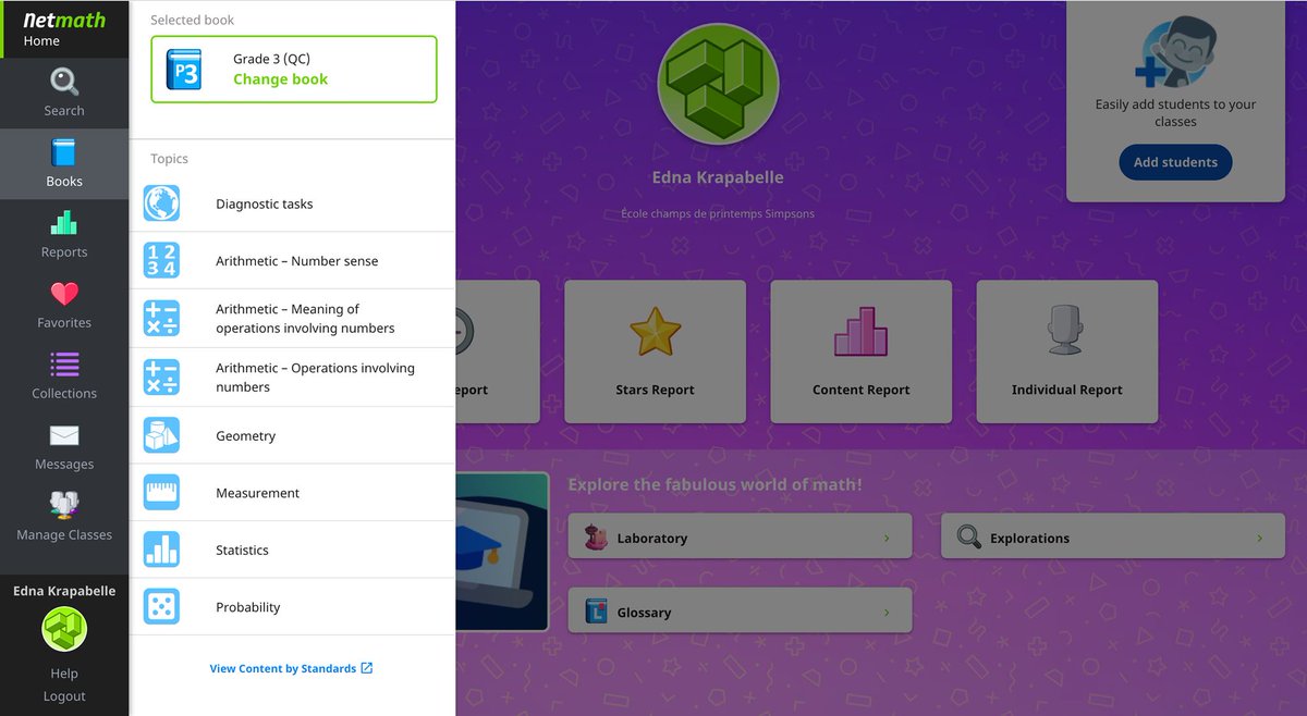 Netmaths's tweet image. 1/2
Did you know that your Netmath subscription gives you access to the activities for all grades? 😮 You can change grades by simply selecting “Books&quot; in the menu on the left. Then, select “Change book” to access all the other grades.🤩 🙌

#math #mathfun #mathtool #mathematics