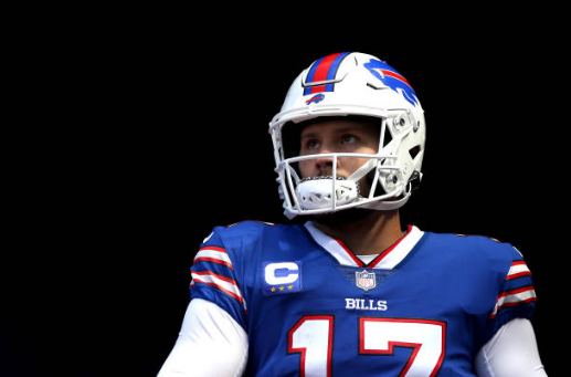 ESPNInsights's tweet photo. Josh Allen's 8 TD passes on Monday Night Football are the most by any QB in his first 2 MNF starts

The only QBs with more in their first 3 Monday Night Football starts are Dan Marino (10) and Joe Montana (9) https://t.co/hHDU7ypJ2S