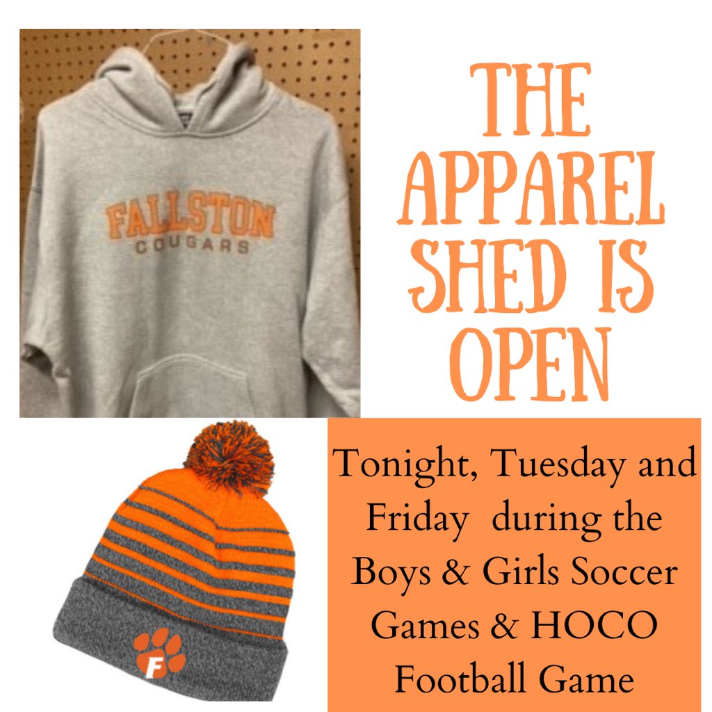 Stop by the shed tonight and get something warm to cheer your favorite teams on with!

October 18th, 19th and 22nd!