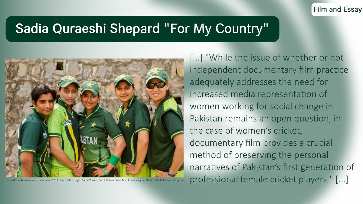 dastavezi's tweet photo. Proud to showcase a masterful short film by @sadiashepard exploring gender and female empowerment in the Pakistani women's cricket scene 
#gender #femaleempowerment #Pakistan #women

Watch here: 
https://t.co/Lv11kg3ccH https://t.co/lasRhkCwJZ