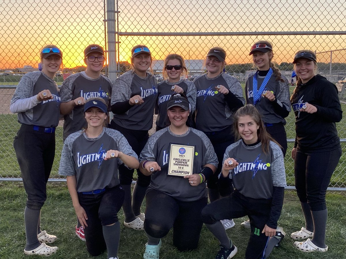 BBaughman12's tweet photo. Took home the gold this weekend!Unfortunately games on Saturday were cancelled due to the rain, but we were able to compete all day Saturday! We headed into the championship game as the #1 seed and came out on top! We ended the day going 3-0! https://t.co/5RnfxBEAoP