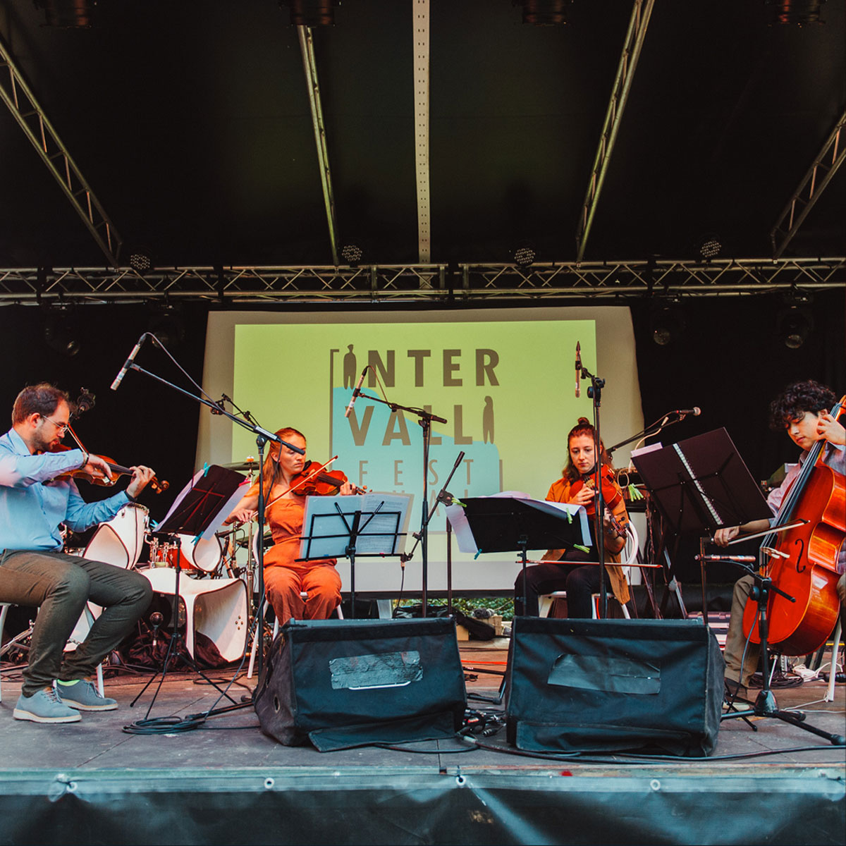 RehegooStream's tweet photo. We were delighted to be a part of such an extraordinary event as Intervalli Festival in Padova, supporting promising local talents and celebrating art. Alongside providing a musical experience and setting the perfect atmosphere as an official event partner. https://t.co/Jcj7aze2wc